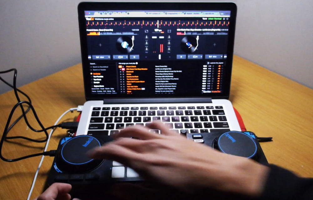 YouDJ MIDI demo video